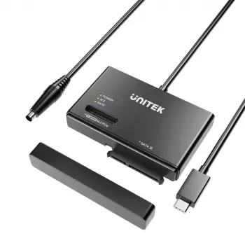 SSD-kotelo UNITEK S1232A01-EU musta M.2/2,5
