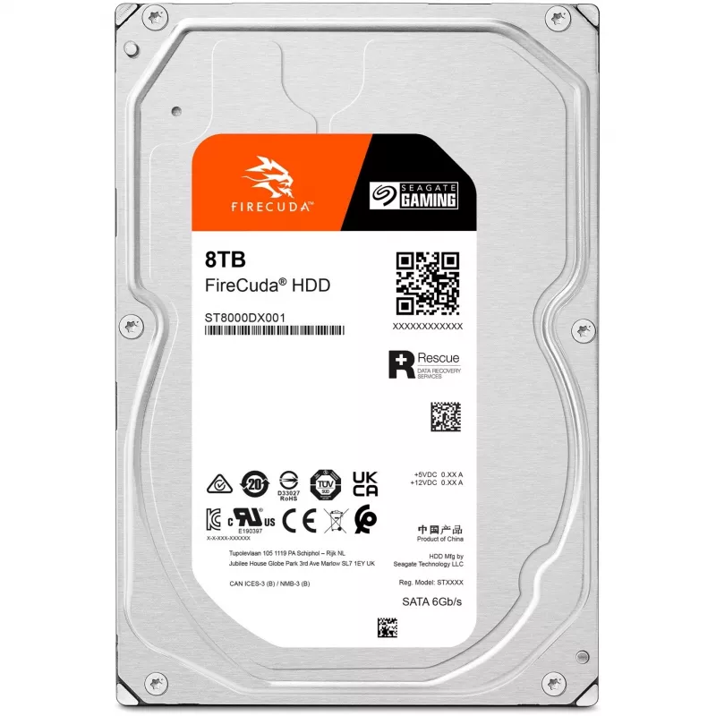 Seagate ST8000DXA01 tallennusasema 8 TB SATA 6Gb/s