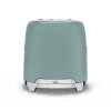 Smeg TSF01EGMEU -leivänpaahdin 6 2 viipaletta 950 W kromi, vihreä
