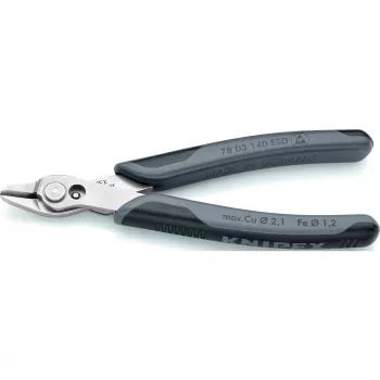 KNIPEX Super Knips XL ESD - langanleikkuri - 1,23 cm - 9,2 mm - 2,1 mm - 9,2 mm - suojaus sähköstaattiselta purkaukselta (ESD)