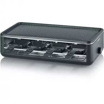 Severin RG 2365 raclette-grilli 8 henkilölle 1300 W musta