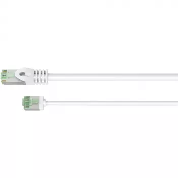Goobay 74361 Cat 8.1 U/FTP ohut patch-kaapeli, valkoinen, 2 m