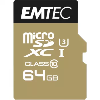 Muistikortti Emtec 64 GB MicroSDXC Class 10 ECMSDM64GXC10SP