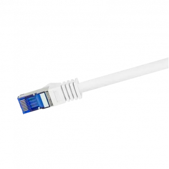 Logilink Professional Ultraflex - patch-kaapeli - RJ-45 (M) - RJ-45 (M) - 50 cm - 6 mm - S/FTP - Cat.7 raakakaapeli (kaapeli) / CAT 6a (portit) - halogeeniton, valettu, ilman lukituskieltä - valkoinen, R