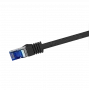 LogiLink C6A023S verkkokaapeli musta 0,5 m Cat6a S/FTP (S-STP) (C6A023S)
