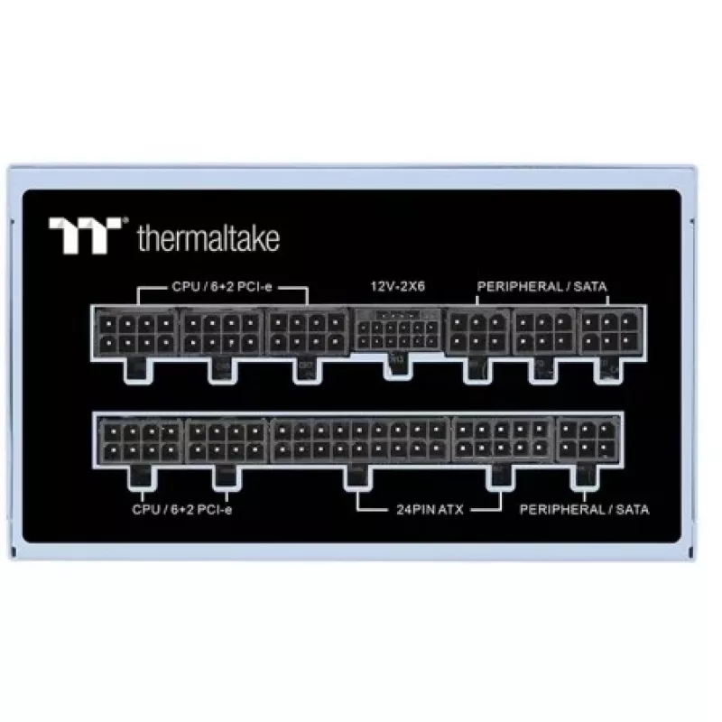 Virtalähde THERMALTAKE Toughpower GF A3 1050W 80 Plus Gold, täysin modulaarinen ATX-virtalähde