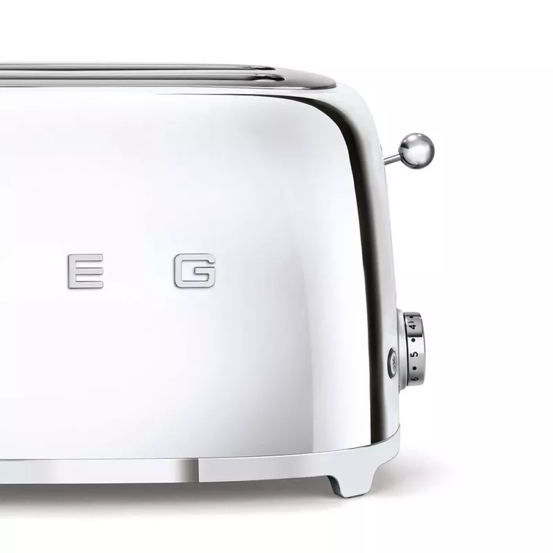Smeg 50's Style -leivänpaahdin TSF02SSEU ruostumaton teräs