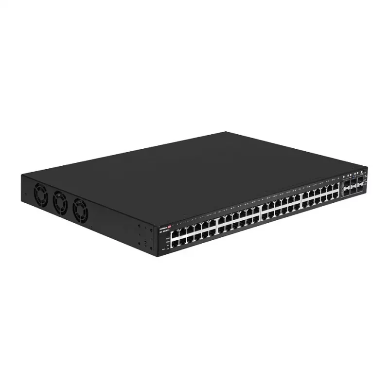Kytkin EDIMAX IGS-5654PLX 54-porttinen Gigabit PoE+ 6x 10GbE SFP