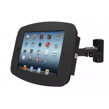 Compulocks iPad 10.2 Space Enclosure kallistuva teline 8 - Low-Rise - asennussarja (kotelo, pylvästeline)