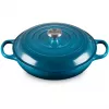 Le Creuset Signature matala pyöreä patapannu 30 cm Deep Teal (21180306422430)