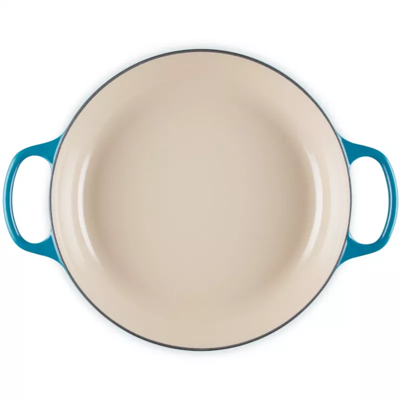 Le Creuset Signature matala pyöreä patapannu 30 cm Deep Teal (21180306422430)