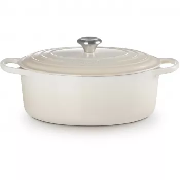 Le Creuset Signature patapata soikea 31 cm Meringue (21178317164430)