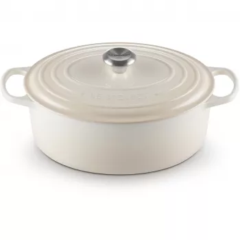Le Creuset Signature patapata soikea 31 cm Meringue (21178317164430)