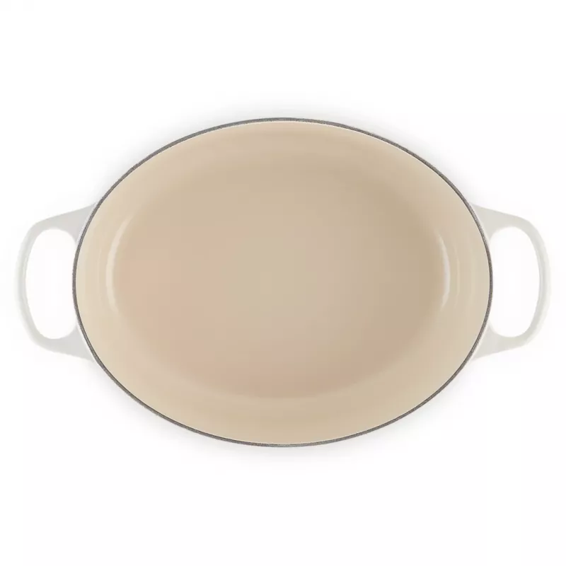 Le Creuset Signature patapata soikea 31 cm Meringue (21178317164430)