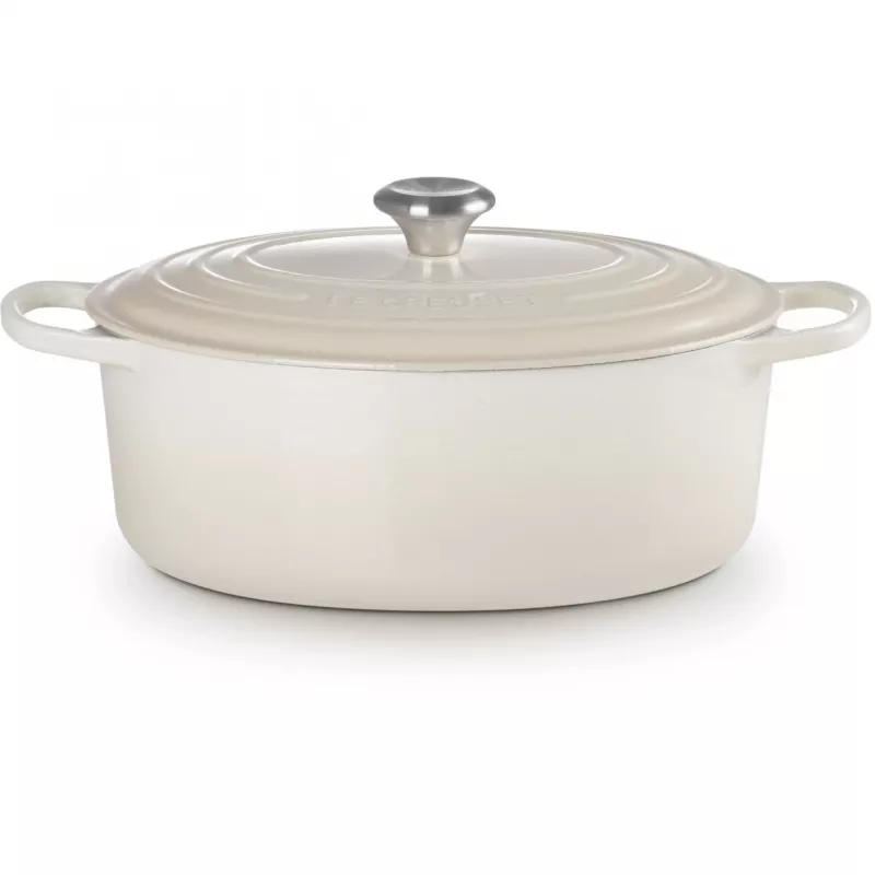 Le Creuset Signature patapata soikea 31 cm Meringue (21178317164430)
