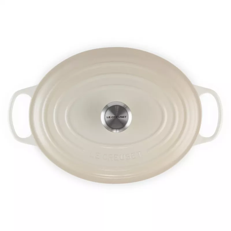 Le Creuset Signature patapata soikea 31 cm Meringue (21178317164430)