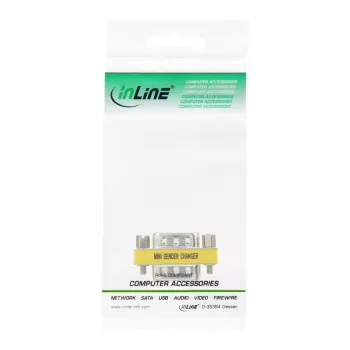 InLine-adapteri DB15 HD VGA S-VGA uros-uros