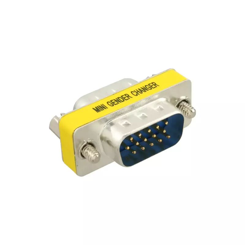 InLine-adapteri DB15 HD VGA S-VGA uros-uros
