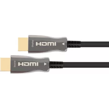 AOC hybridi ultra-high-speed HDMI 2.1 -kaapeli, 8K @60Hz / 4K @120Hz, 48 Gbit/s, musta, 5 m, PYTHON S (AOC-H21005)