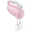 Smeg HMF01PKEU käsivatkain 50-luvun retro-design vaaleanpunainen