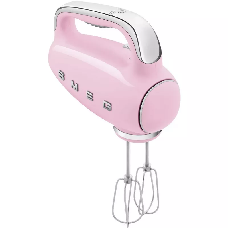 Smeg HMF01PKEU käsivatkain 50-luvun retro-design vaaleanpunainen