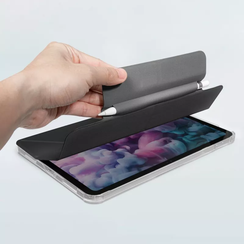 Folio-kotelo LAUT Huex iPad 10. gen 2022 – musta, suojaava folio-kotelo