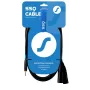 SSQ-kaapeli plugi stereo 3,5 mm - 2x XLR uros MIXLR3 — 3 m audiokaapeli
