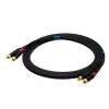 SSQ RCARCA3 - kaapeli 2x RCA - 2x RCA - 3 m, musta