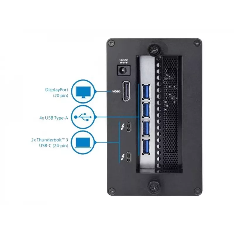 StarTech.com 3m QSFP+ breakout-kaapeli – QSFP+ - 4x SFP+