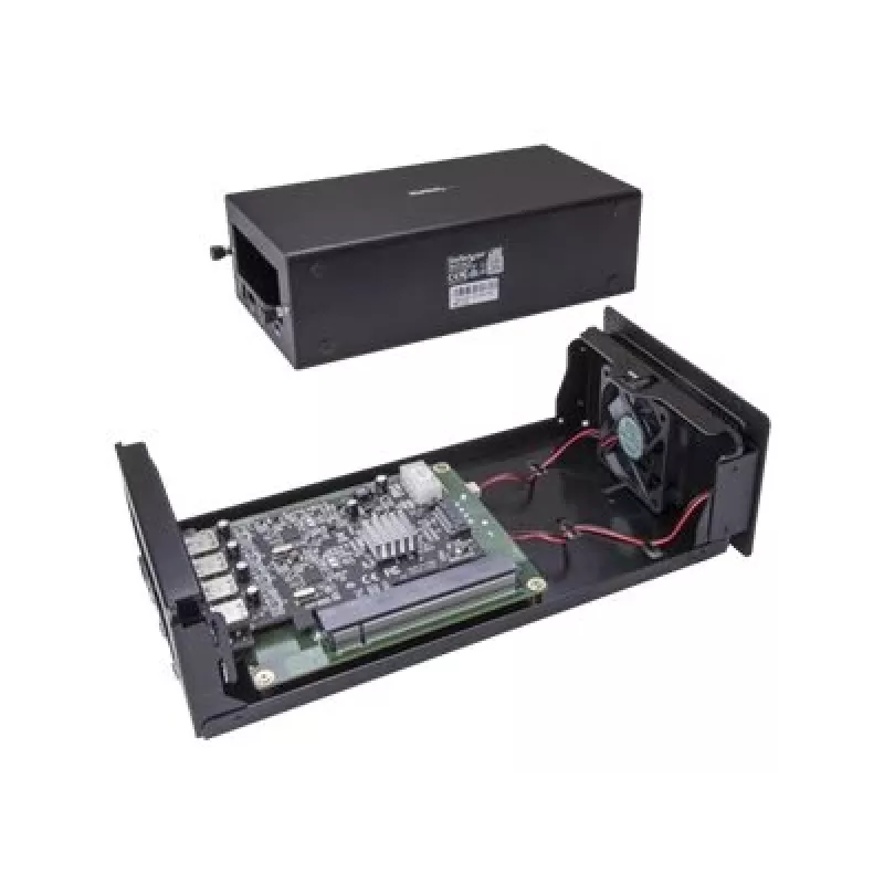 StarTech.com 3m QSFP+ breakout-kaapeli – QSFP+ - 4x SFP+