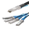 StarTech.com 3m QSFP+ breakout-kaapeli – QSFP+ - 4x SFP+