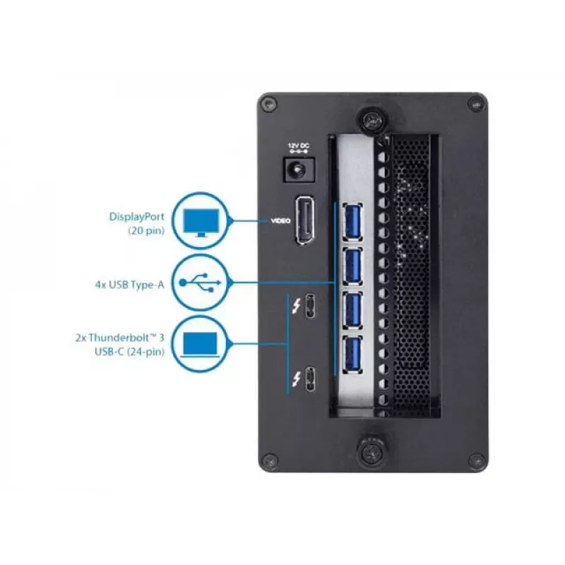 StarTech.com 3m QSFP+ breakout-kaapeli – QSFP+ - 4x SFP+