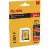 Kodak SDXC Premium -muistikortti, 64 GB, UHS-I U1 V10, Class 10 (EKMSD64GXC10K)