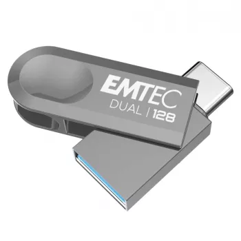 USB-muistitikku Emtec 128 GB USB Type-A USB Type-C D280