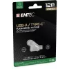 USB-muistitikku Emtec 128 GB USB Type-A USB Type-C D280
