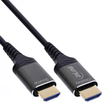 InLine HDMI AOC kaapeli 17915X Ultra High Speed 8K, Active Optical, 15 m