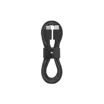Lightning-USB-C-kaapeli Native Union BELT-KV-CL-CS-BK-2 1,2 m musta