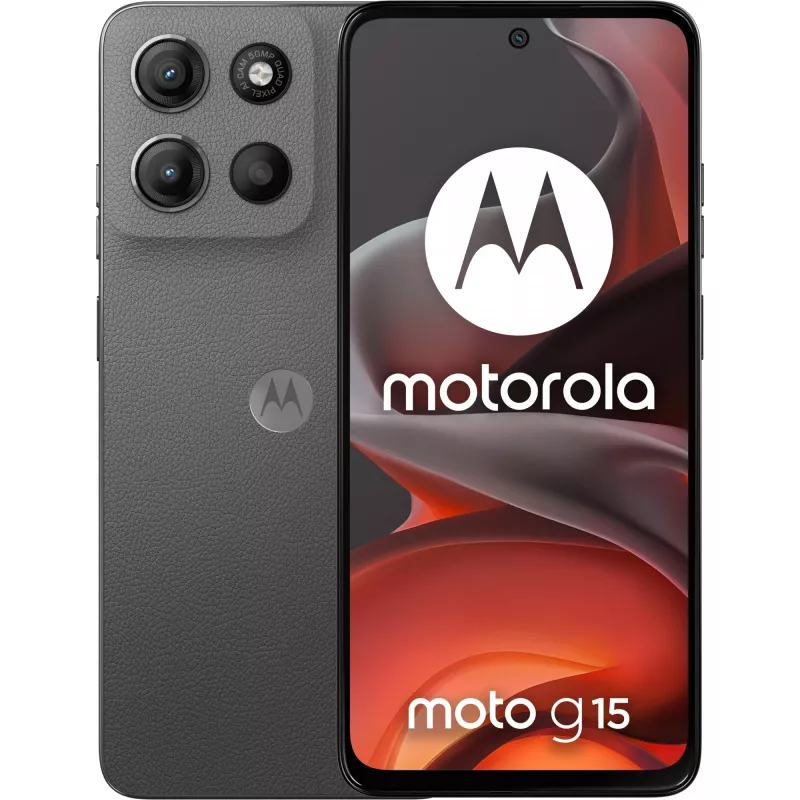 Motorola Moto G15 4G Dual Sim 8RAM 256GB Gravity harmaa