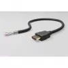 Goobay HDMI 2.0 90° kulmakaapeli Ethernetillä 4K 60Hz 5 m musta