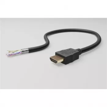 Goobay HDMI 2.0 90° kulmakaapeli Ethernetillä 4K 60Hz 5 m musta