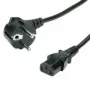 Bachmann 351.167 - 0,5 m - verkkopistoke Type-F - C13-liitin - 250 V - 10 A - musta