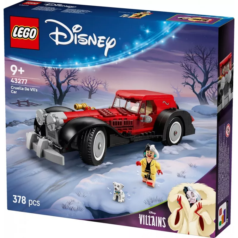 LEGO setti Cruella De Vilin auto 43277 – keräilyrakennussarja