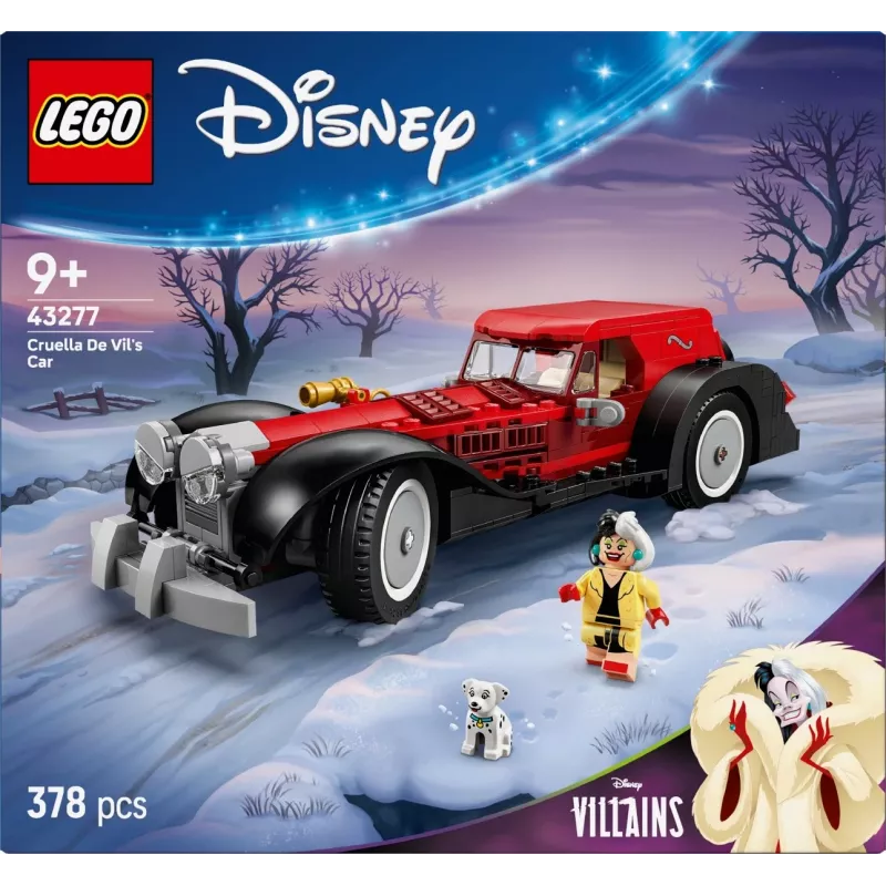 LEGO setti Cruella De Vilin auto 43277 – keräilyrakennussarja