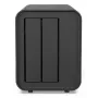 TerraMaster D5 HYBRID kiintolevyteline pöytämalli musta 5 asemaa HDD SSD