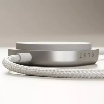 USB-C-C-kaapeli Zens Pro 2 – USB‑C - USB‑C, valkoinen