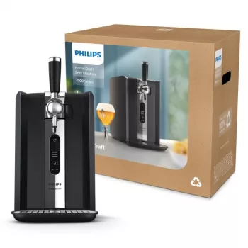 Oluthana Philips HD3770/90 PerfectDraft, musta, yhteensopiva 6 litran tynnyreiden kanssa