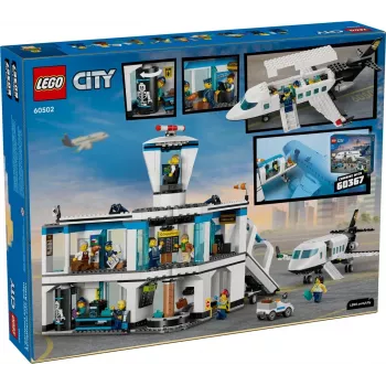 LEGO CITY 60502 Lentokenttä lentokoneella