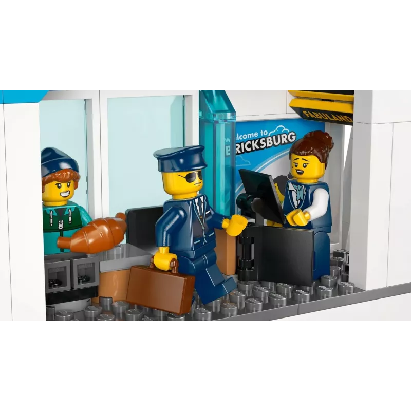 LEGO CITY 60502 Lentokenttä lentokoneella