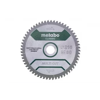 Pyörösahanterä Metabo 628066000 21,6 cm