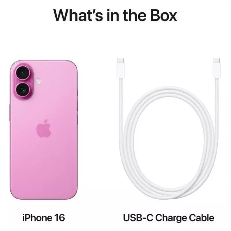 Apple iPhone 16 pinkki Intian spesifikaatio